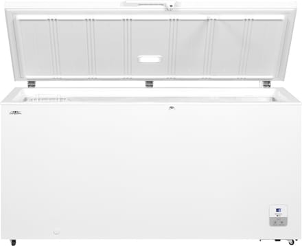 Everglades EVFR5205 - Vrieskist - 500 Liter - E Klasse - Digitaal - Wit - 5 jaar Garantie