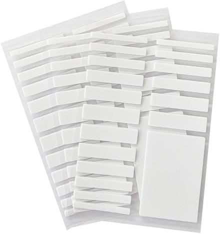 Fako Bijoux - Ringverkleiner EVA Foam Set - Ring Verkleiner - Zelfklevende Foam Strips - 57 Stuks - Wit