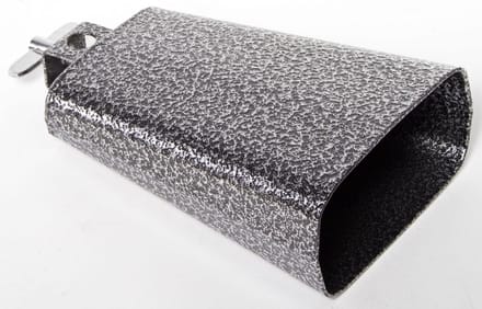 Fame M4 Cowbell 5 1/2" zwart / zilver - Cowbell