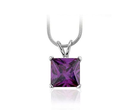 Montebello Ketting Morges - 925 Zilver Gerhodineerd - 10x10mm - 42cm