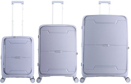 Saxoline Blue Boho Harde koffer set / Trolley set / Reiskoffer set - (S/M/L) - Lila - lila / Set