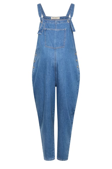 Bump It Up Maternity Blauwe Denim Tuinbroek Size 48