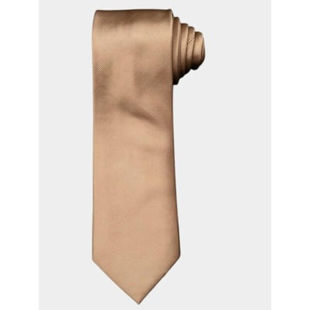 Profuomo stropdas - zijde - beige