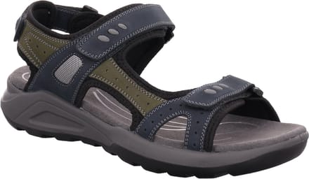 Rohde 5940 56 Klittenband Sandalen Blauw Nubuck Heren