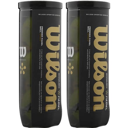 Bipack van 3 padelballen Wilson Premier Speed