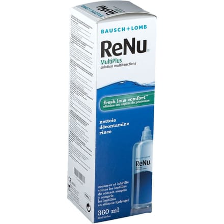 Bausch Lomb Renu Multiplus 360 Bewarings-en-reinigingsoplossing