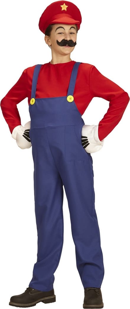 Mario de loodgieter tuinbroek voor kids