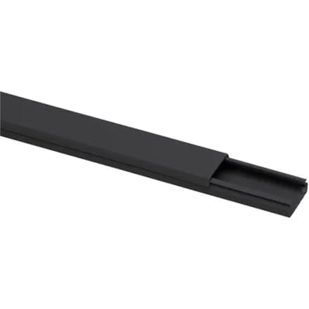 Kopp Kabelgoot Zelfklevend 20x10mm Antraciet 2m