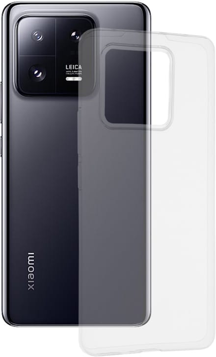 Hoesje geschikt voor Xiaomi 13 Pro - Techsuit Clear Silicone Back Cover - Transparant
