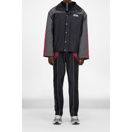 Daily Paper Black Gibali Jacket Größe: M | Trench Coats Outlet | Unisex | Schwarz