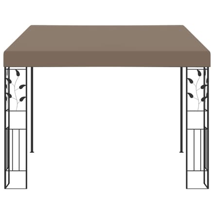 vidaXL - Wandprieel - 3x3x2,5 - m - taupe