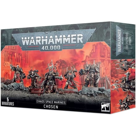 Beeldje Games Workshop Warhammer 40k - Space Marine du Chaos Elus