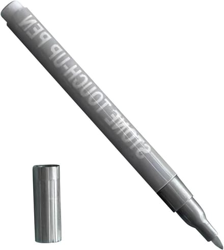 Steen reparatiepen - Monumenten pen - Inscripties herstellen - Vervaagbestendig waterdicht - 16 cm - Zilver