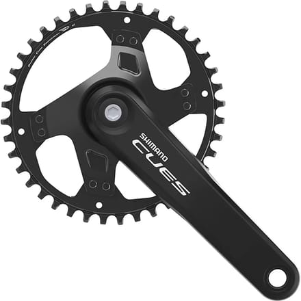 Shimano Cues U4000-1 Crankstel Zilver 170 mm / 40t