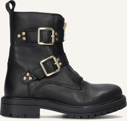 Wysh Chrissy Boots Meisjes - Zwart - Maat 29