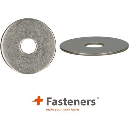 +Fasteners® Carrosseriesluitring M5x25 Zn (1,50) 200 st.
