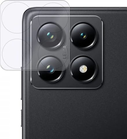 Rosso Camera Protector Geschikt voor Xiaomi 14T Pro | Camera Lens Bescherming | Case Friendly | Ultra Dun Glas | Transparant