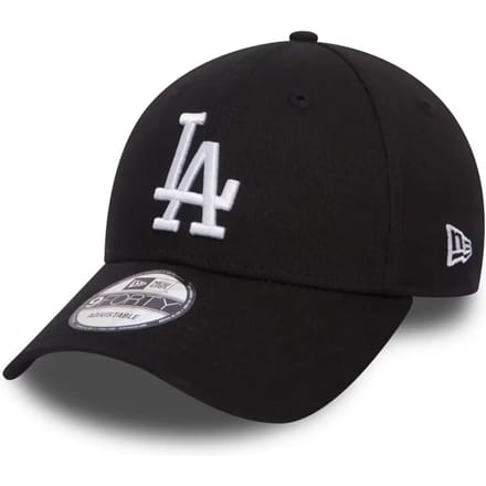 New Era pet LA Dodgers zwart-wit - verstelbare baseball cap.