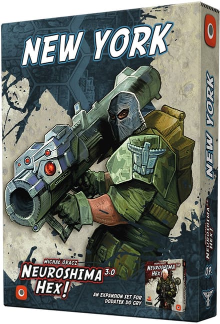 Neuroshima HEX 3.0 New York - Bordspel uitbreiding - Engels