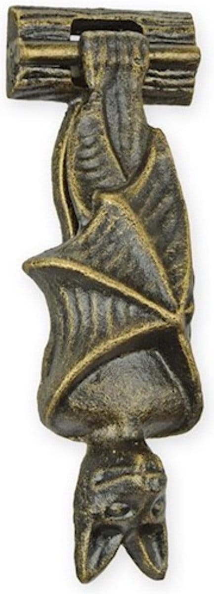 MadDeco - gietijzeren - deurklopper - vleermuis