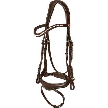 Gecombineerd hoofdstel met neusriem Kieffer Ultrasoft® Amy