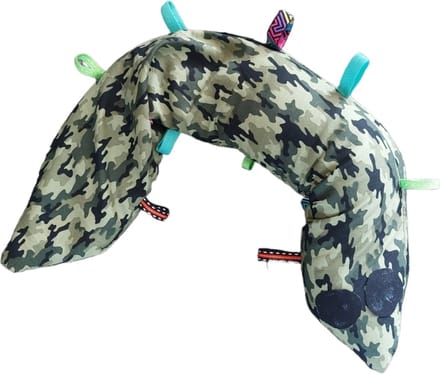 verzwaringsslang camouflage met friemels
