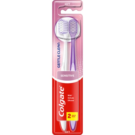 Colgate Gentle Clean Sensitive Soft Toothbrush 2 st