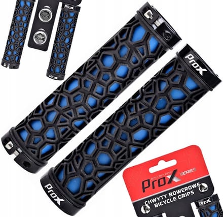 PROX Velo Fietshandvatten - Ergonomisch - Zwart;Blauw