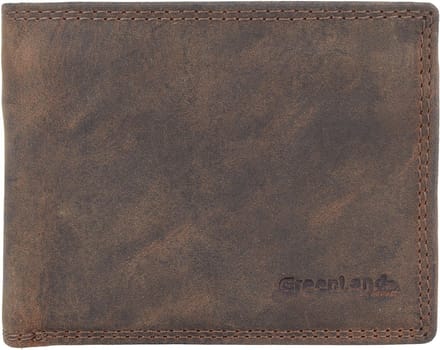 GreenLand Nature Leren Portemonnee Montenegro Wallet RFID Brown Bruine
