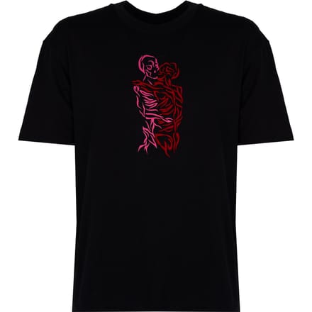 Les Hommes T-Shirt Love After Death Mannen zwart
