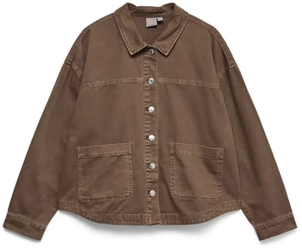 VERO MODA - VMJAMIE LS DENIM SHACKET MIX GA NOOS - Dames - Gewatteerde jassen