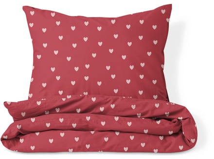 Petite Amélie Dekbedovertrekset – 140x200 cm – Flanel – Heart