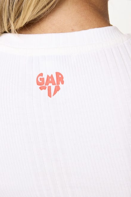 GARCIA Meisjes T-shirt Wit Korte mouw