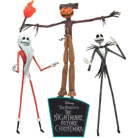 Beeldje Diamond Select Toys Disney Nightmare Before Christmas (x3)