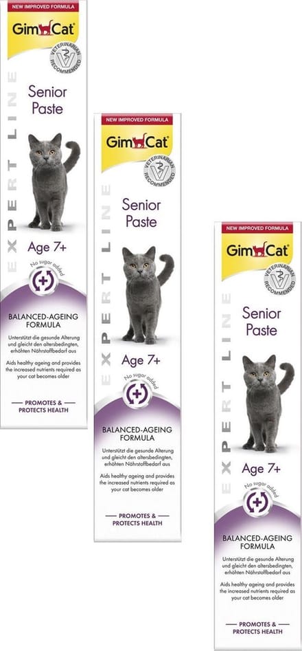 Gimcat Senior Pasta - Kattensnack - 3 x 50 g