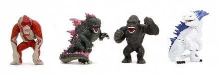 Jada Toys Godzilla Nano Metalfigs Diecast Mini Figuur 4-Pack Wave 1 4 cm Mini-Figuur