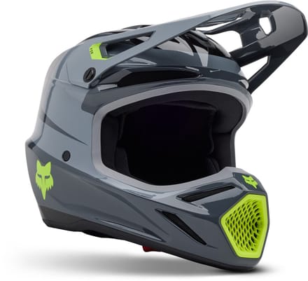FOX V3 Divider MIPS Grijs Crosshelm - Helm
