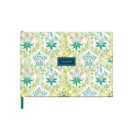 William Morris Celandine Guest Book - Galison