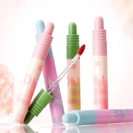 xixi - Love Cycle Velvet Mist Lip Mud - 6 Colors #01 Spring Peach - 2g