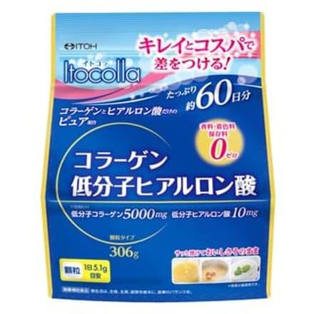 Itokolla Collagen Low Molecular Hyaluronic Acid 60 days 306g