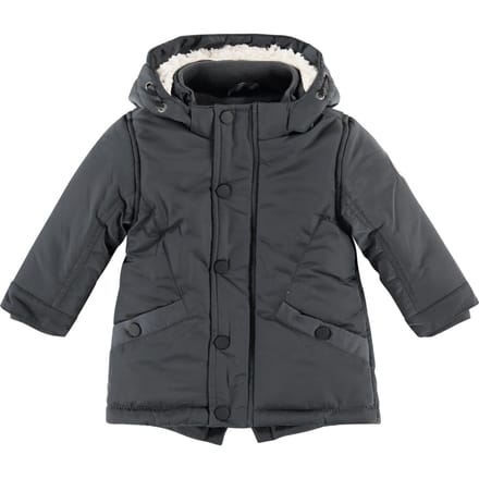 Babyface Parka Jongens Jas - Dark Grey - Maat 104