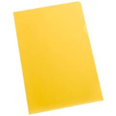 Schäfer Shop Select  zichtmap, A4, glad, 25 stuks, geel