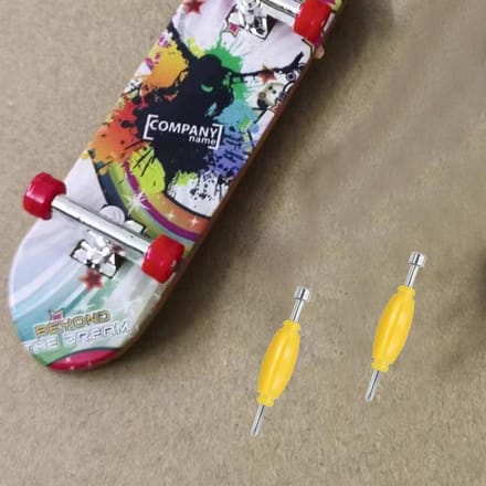 Allecto Plus - Dubbele kopschroevendraaier set voor skateboard tuning en vinger skateboard - 6 stuks