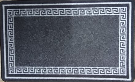 FOTAPIJT - Badmat - Bedrukte deurmat - Binnen - Termo Antislip - 50x80 cm - 5 mm - Wasbaar - Polyamide