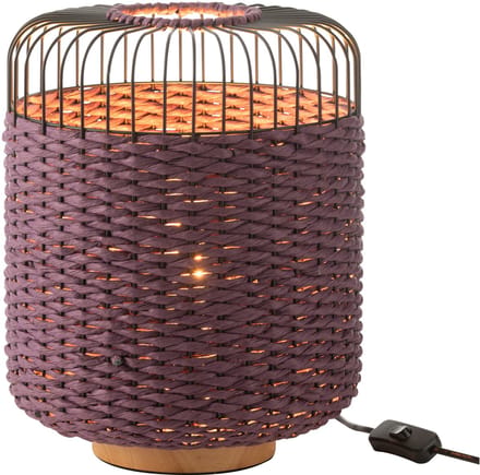 J-Line lamp - metaal - paars