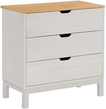 Post-Commode - 3-laden - Wit
