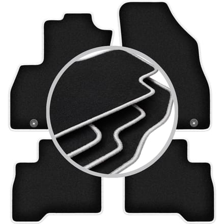 CARLUX-SILVER automatten voor: Citroen Nemo combivan (2007-2017)