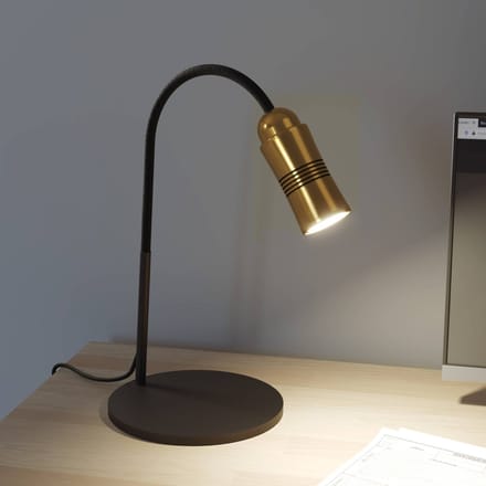 Top Light Neo! Table LED tafellamp dimbaar messing/zwart