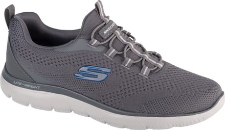 Skechers Summits - Tallo 232832-CHAR, Mannen, Grijs, Sneakers, maat: 46