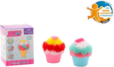 Basic Fuzzy Fun Cupcake Maken Assorti